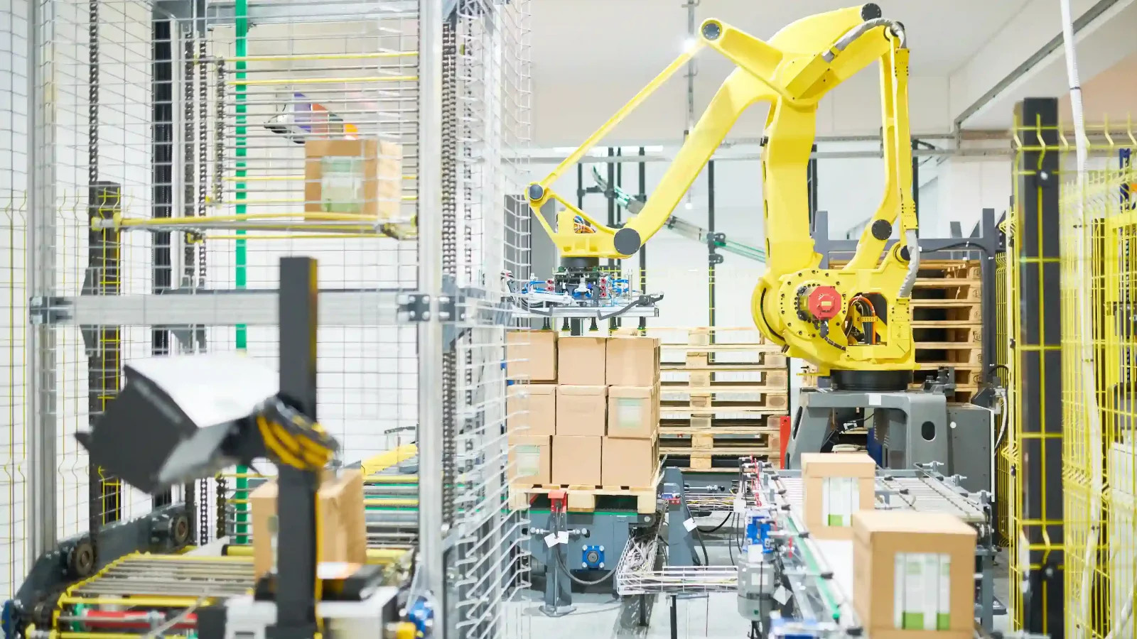 palettiseur robotisé Fanuc haute capacité